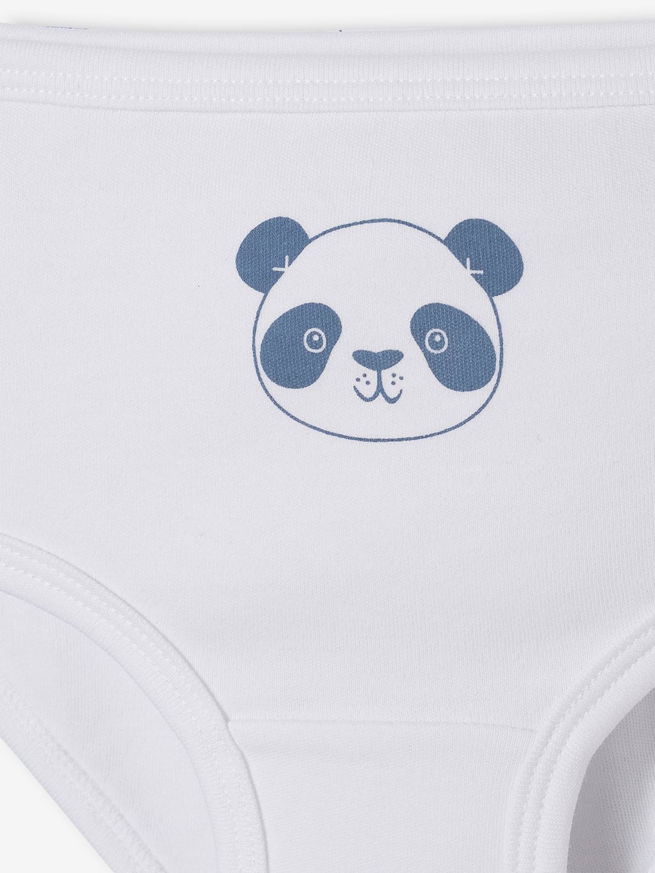 Vertbaudet 5er-Pack Baby Slips BASIC Oeko-Tex - pack weiß