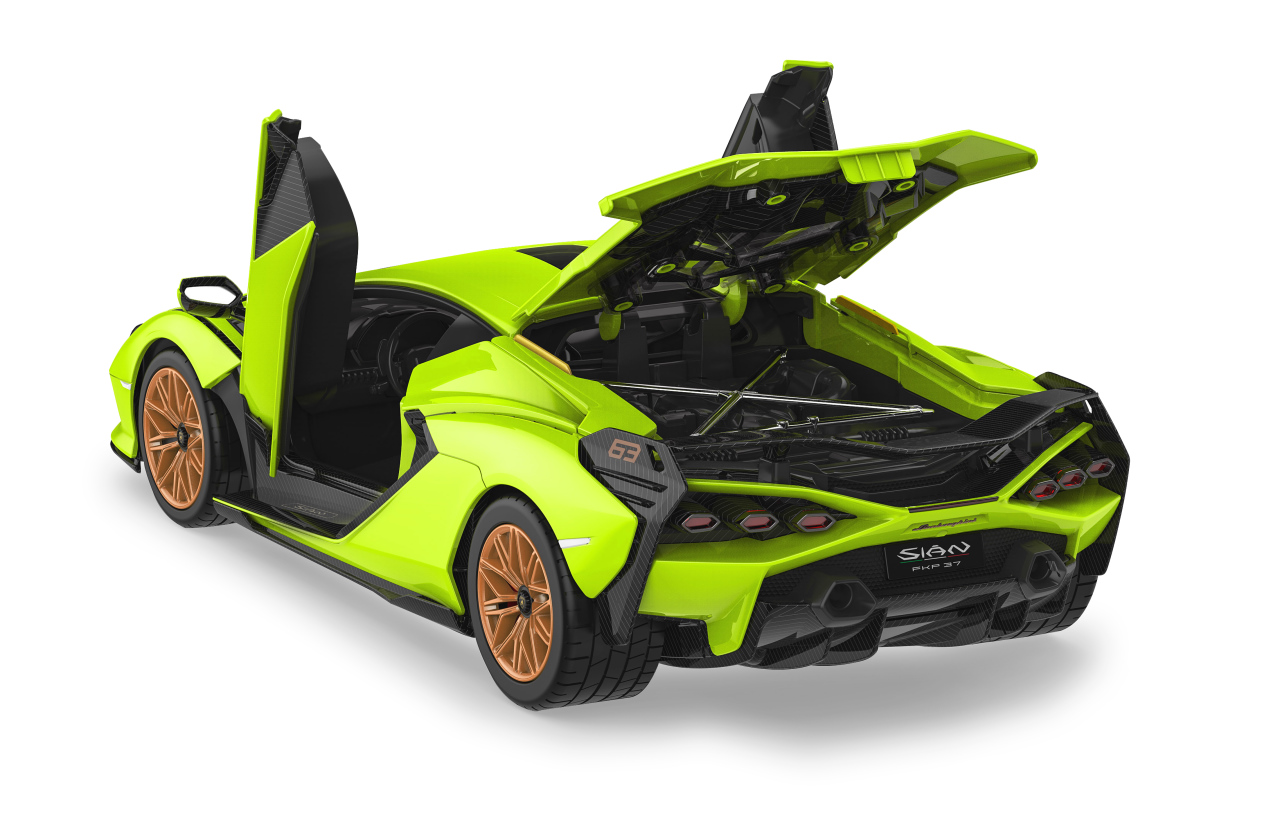 Jamara e.K. Lamborghini Sián FKP 37 1:18 grün 2,4GHz Bausatz