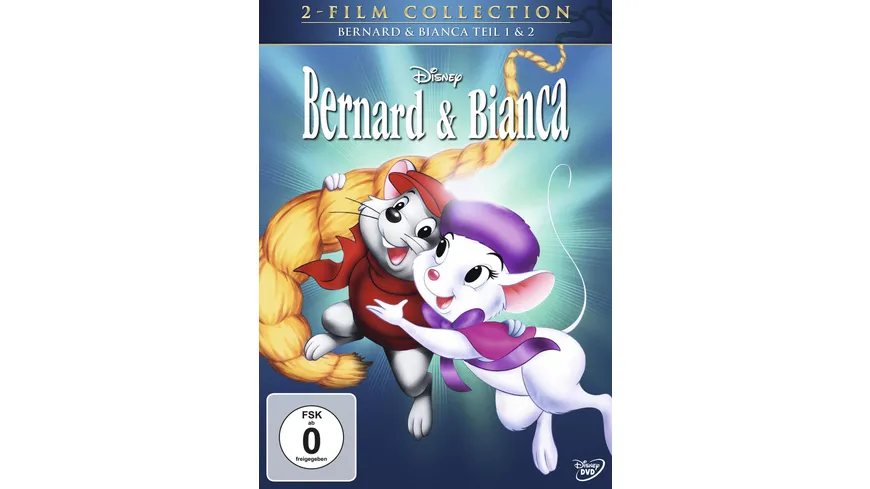 Bernard & Bianca - Doppelpack ( Classics + 2. Teil)  [2 DVDs]