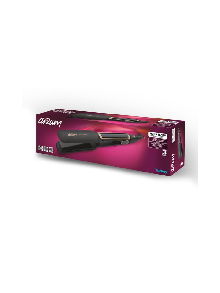 Arzum Arzum AR5035 Glätteisen Haarglätter für effizientes Styling stilvoll in Schwarz in Schwarz günstig kaufen onesize