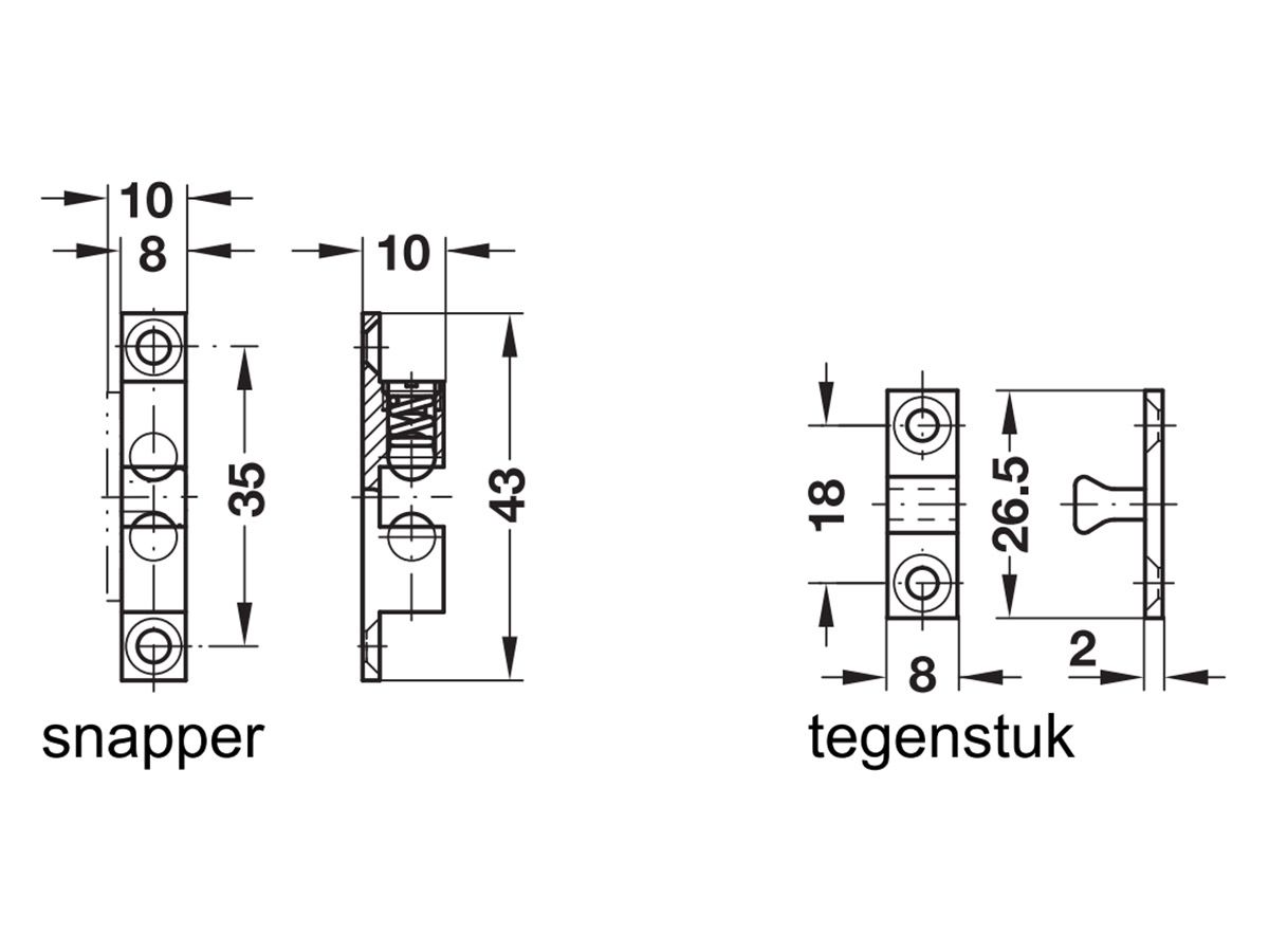 Obelink Doppelkugelschnäpper