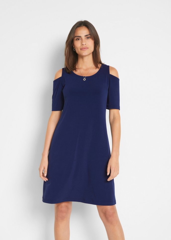 Cold-Shoulder-Kleid
