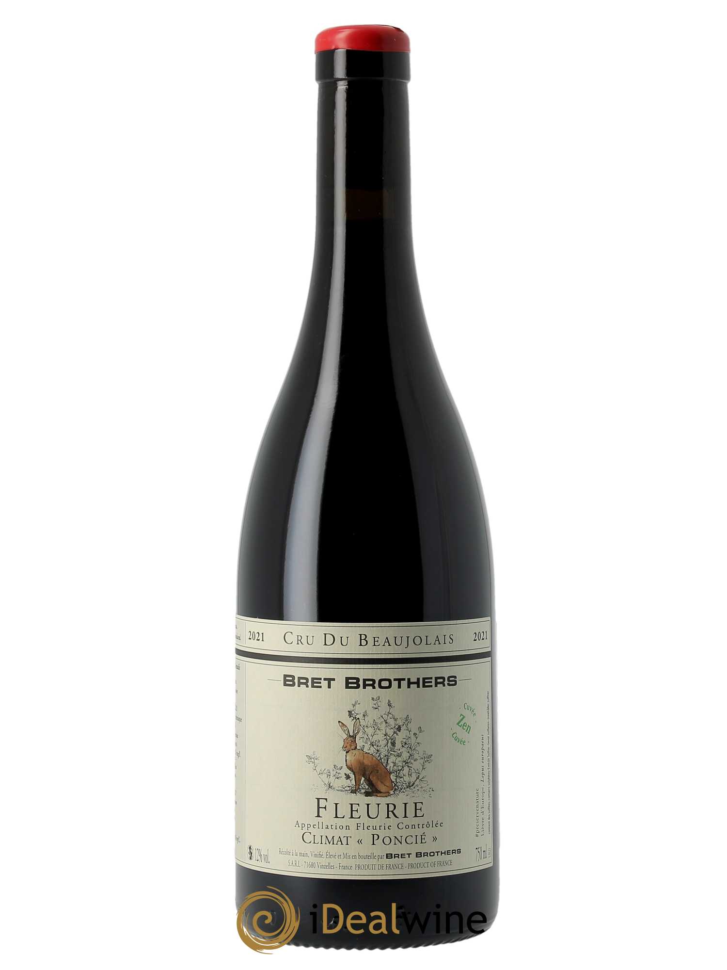 Fleurie Poncié Bret Brothers  2021 - Lot de 1 Bouteille