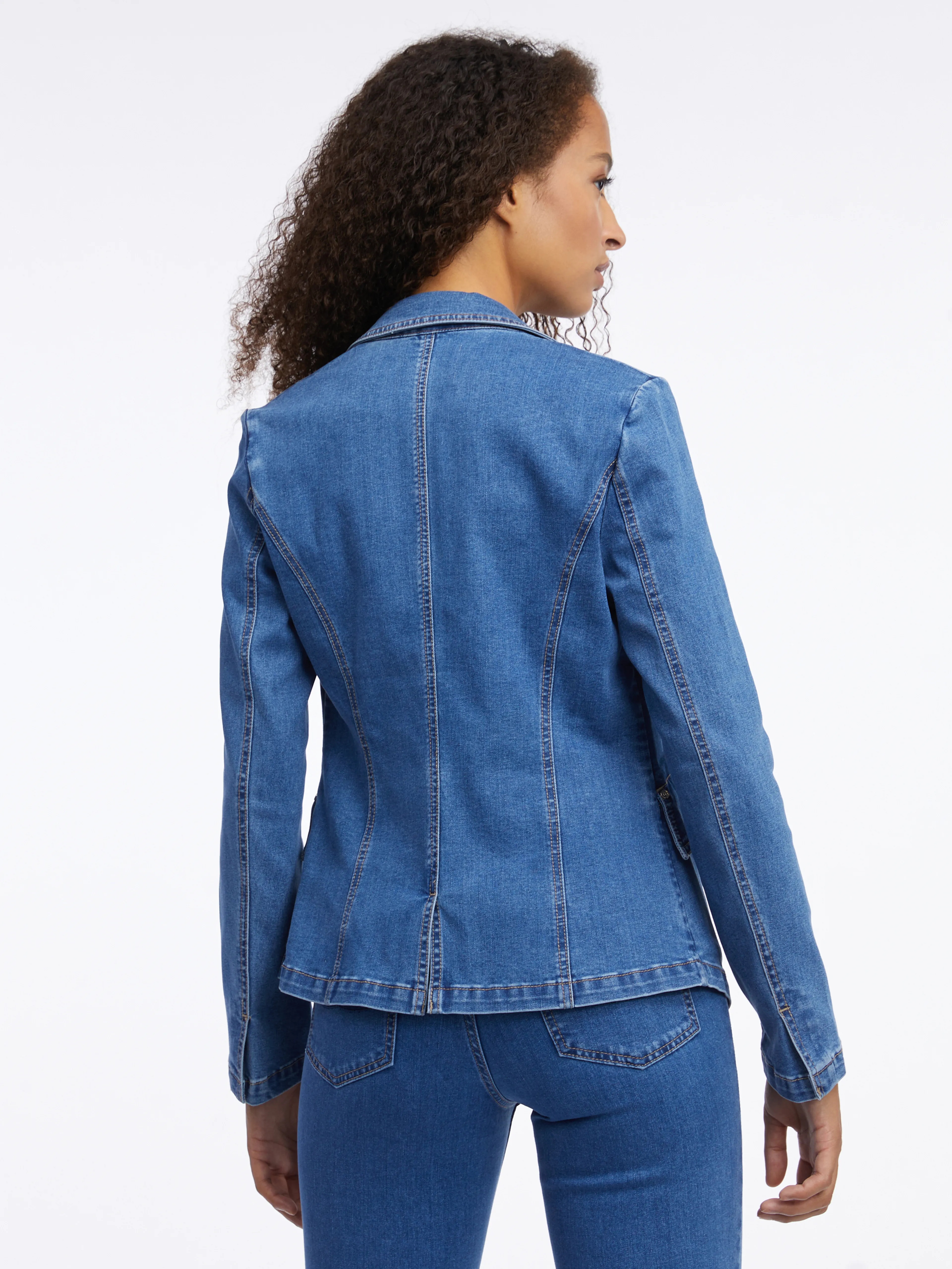 Blaue Jeansjacke ORSAY