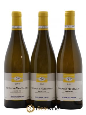 Chevalier-Montrachet Grand Cru Jean-Marc Pillot et Fils  2010 - Lot de 3 Bouteilles