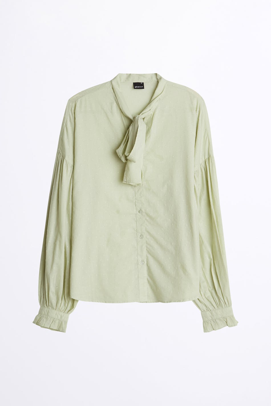 Zina tie neck blouse