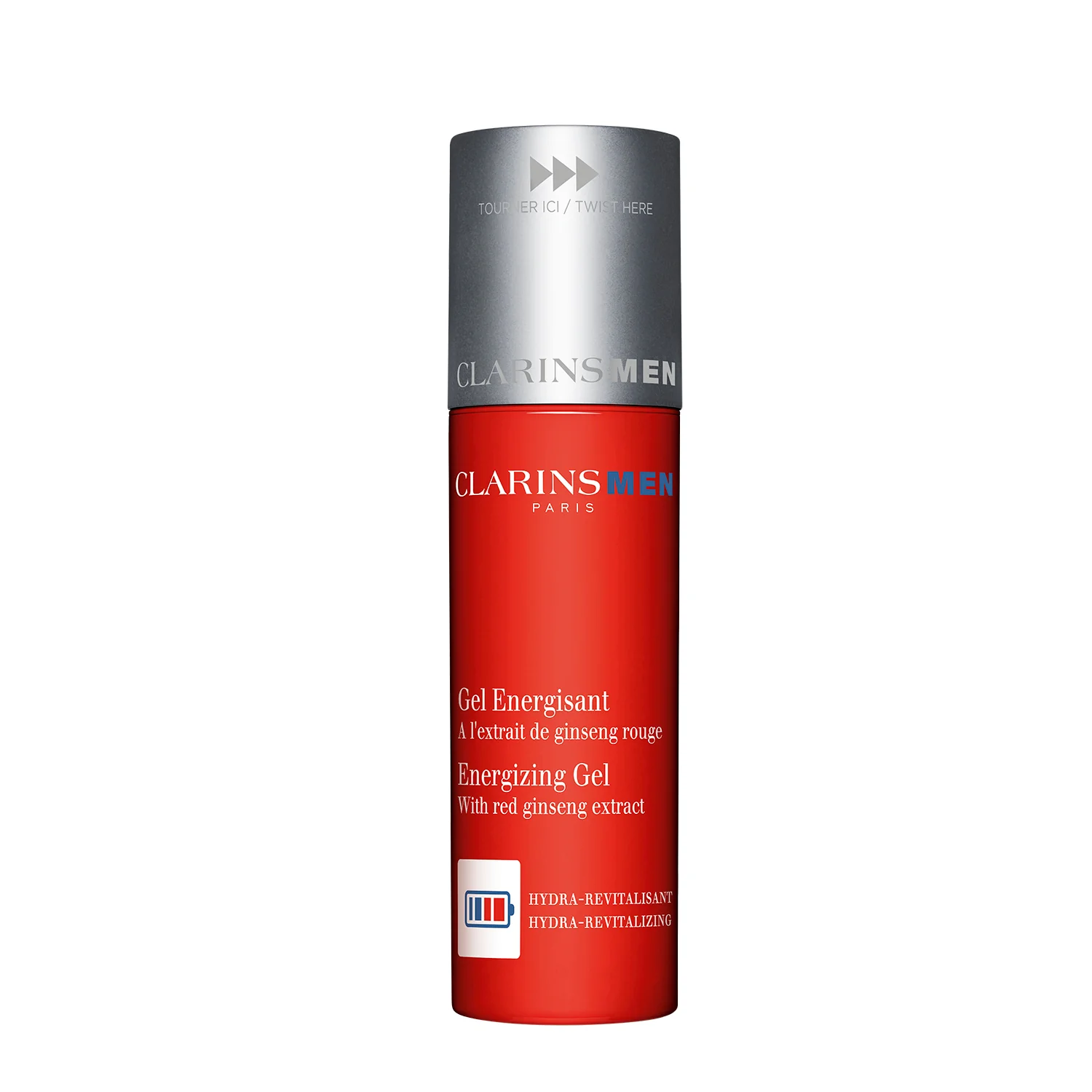 ClarinsMen Energizing Gel - Nappali Arckrém