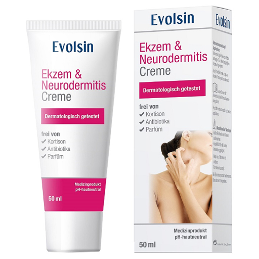 EVOLSIN Ekzem & Neurodermitis Creme  50 ml  Creme