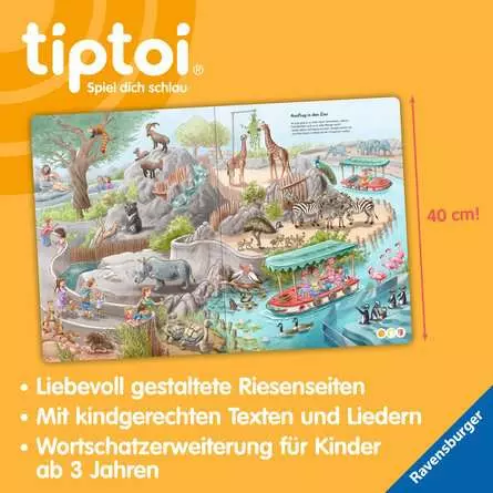 tiptoi® Mein Wörter-Bilderbuch XXL