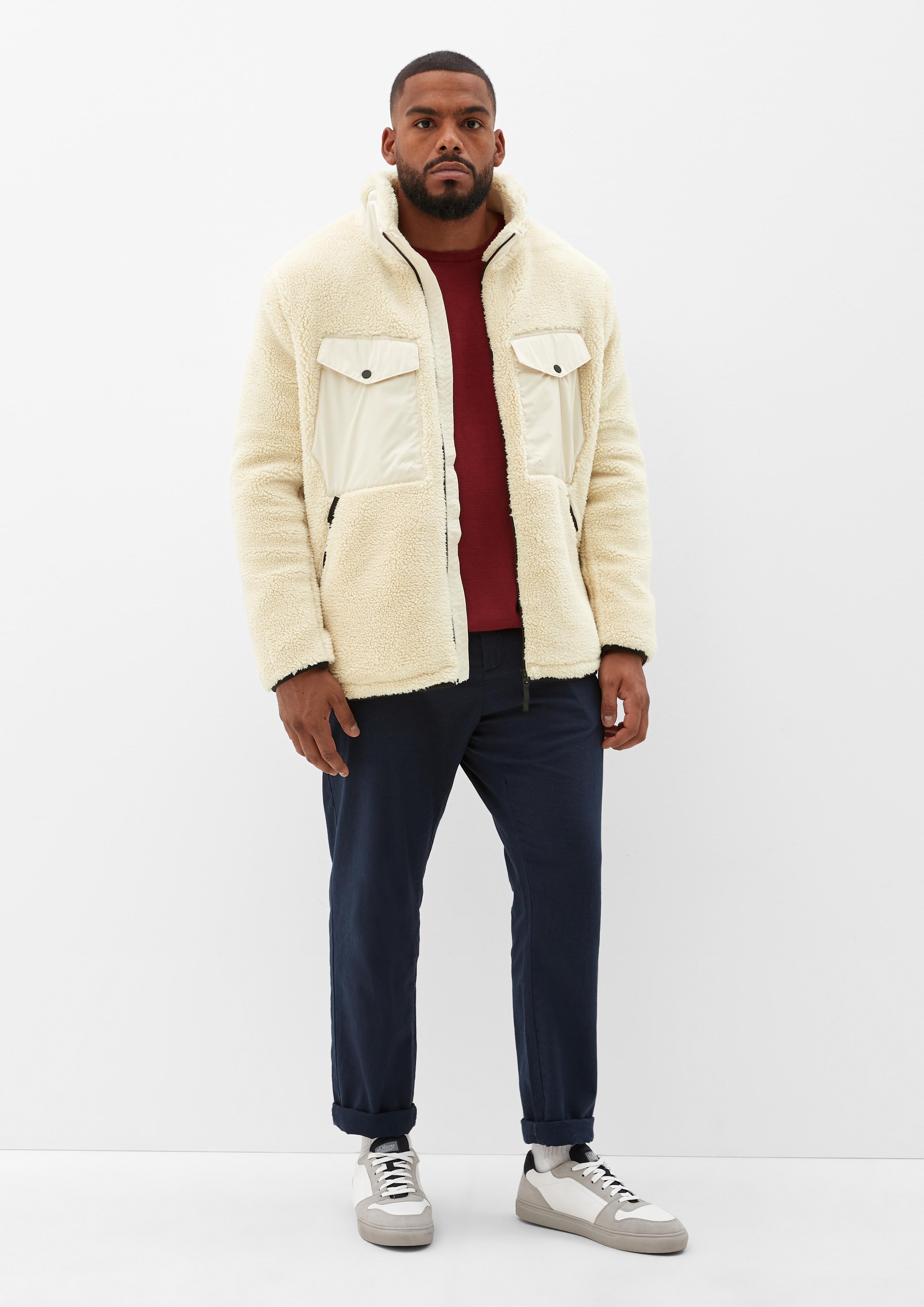 Jacke aus Teddyplüsch  2119714-0705