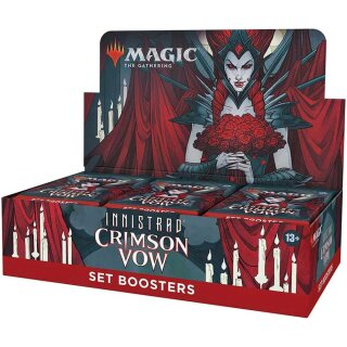 Magic the Gathering Innistrad: Crimson Vow Set Booster Display (30) (DE)