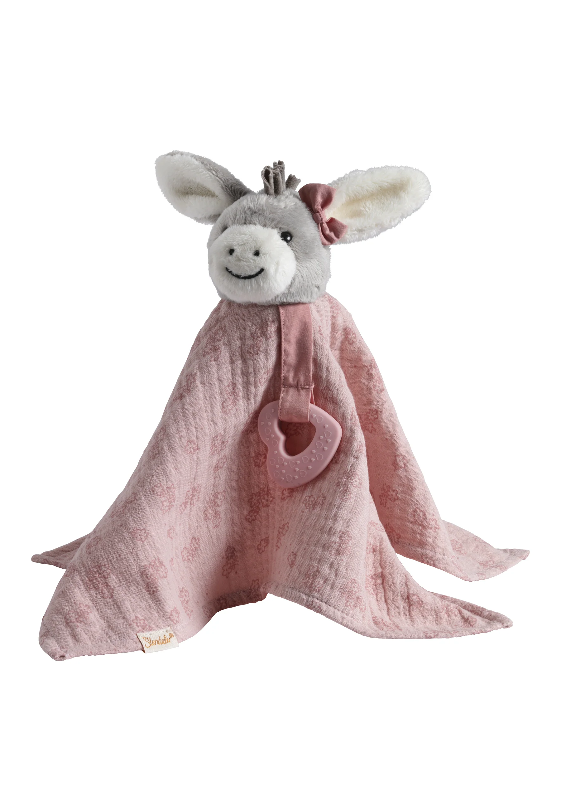 Schmusetuch Esel Emmi Girl in rosa, L