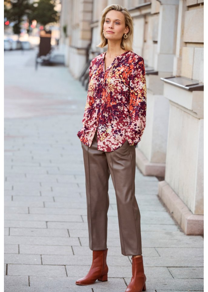 Chiffon-Bluse
