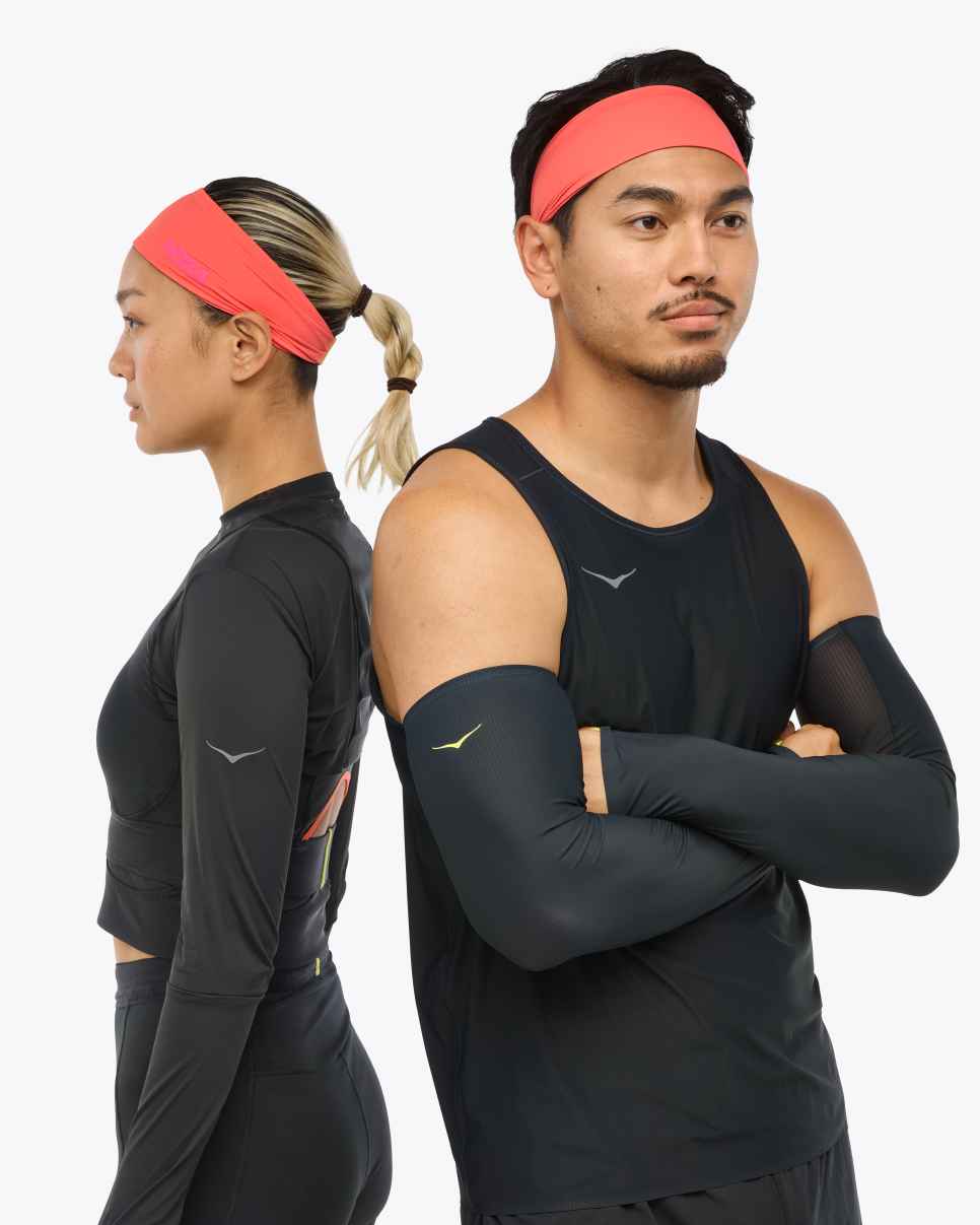 HOKA Headband Grapefruit