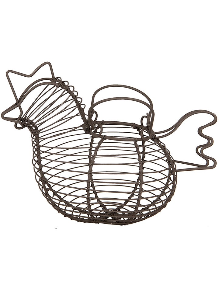Clayre & Eef Korb in Braun - (B)24 x (H)17 x (T)14 cm günstig kaufen onesize
