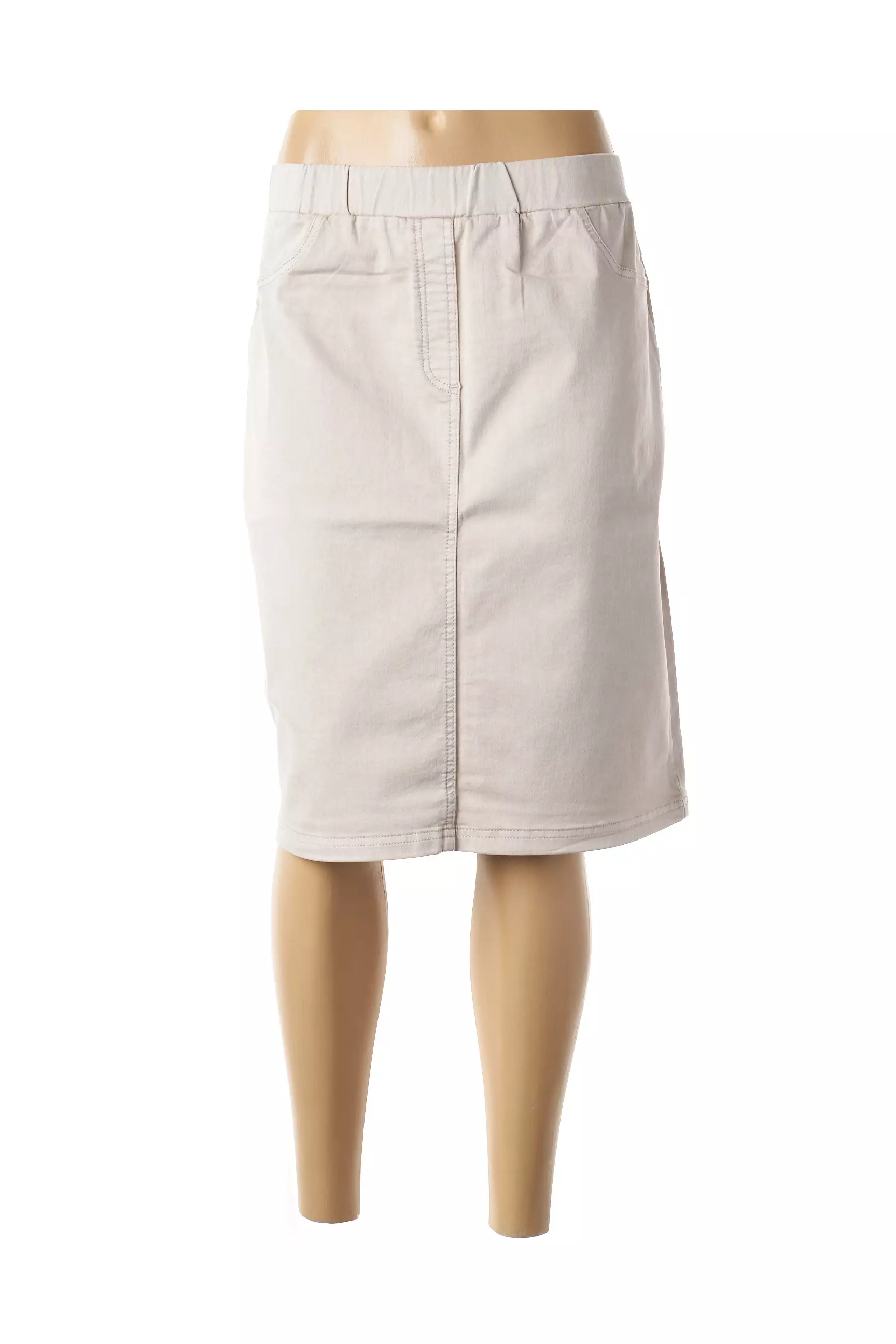 Concept K Jupes Mi Longues Femme couleur beige