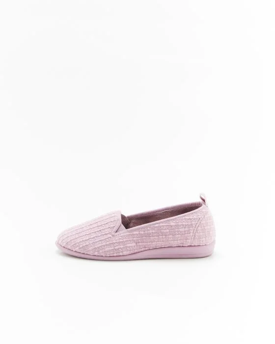 Ballerines velours gaufré Thermolactyl