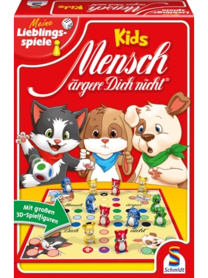 Schmidt Spiele Gesellschaftsspiel Mensch Ärgere Dich Nicht, Kids-Edition, 4-99 Jahre günstig kaufen onesize