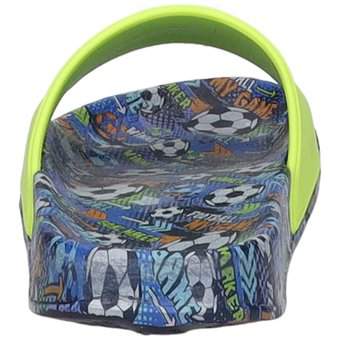 KangaROOS K Slide Print Badepantolette in grün