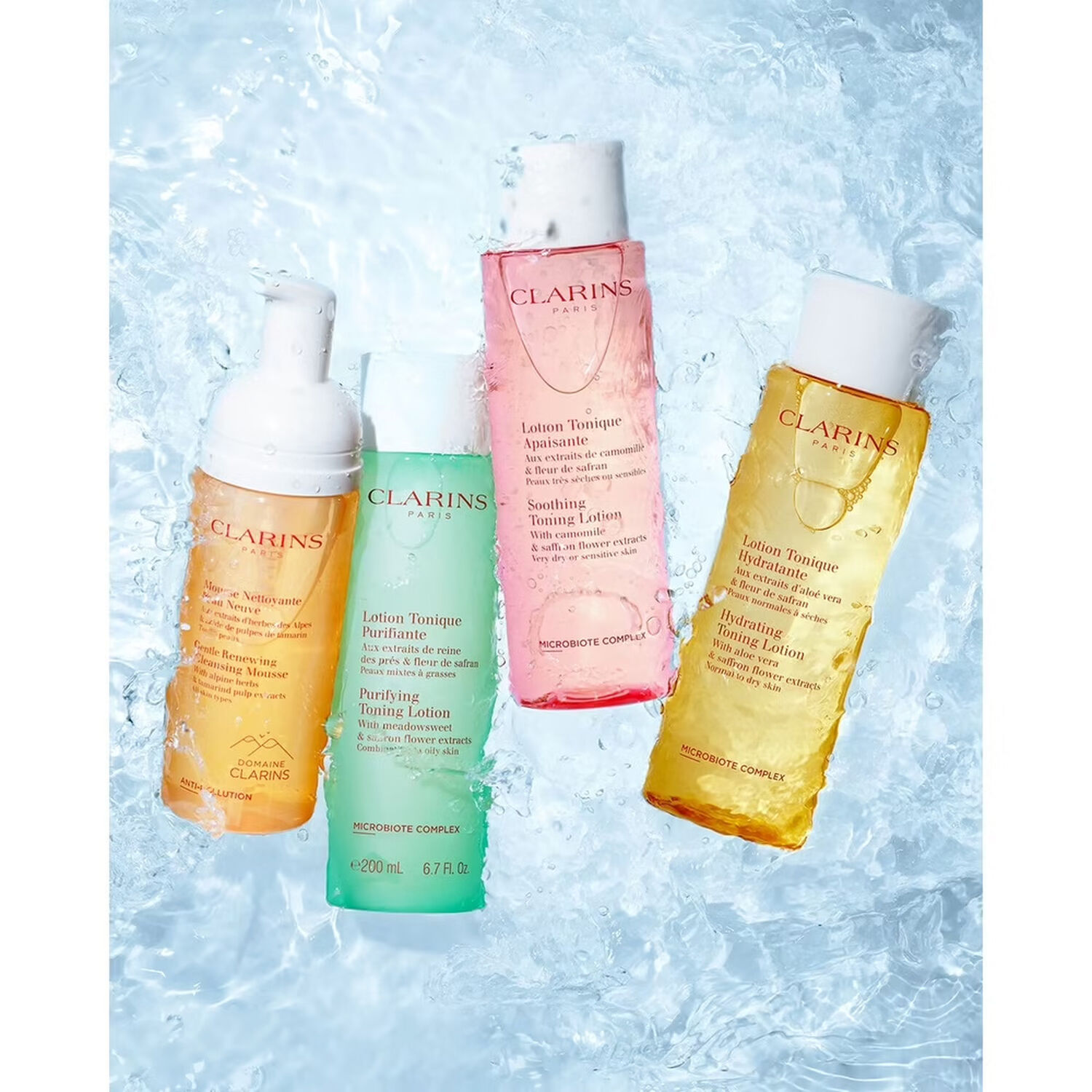 Clarins Mousse Nettoyante Peau Neuve Démaquillant et Nettoyant Anti-Pollution