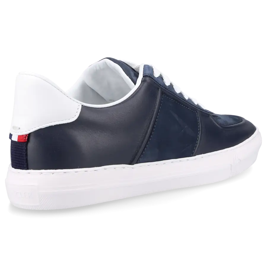 Moncler - Sneaker low NEW YORK Kalbsleder - blau