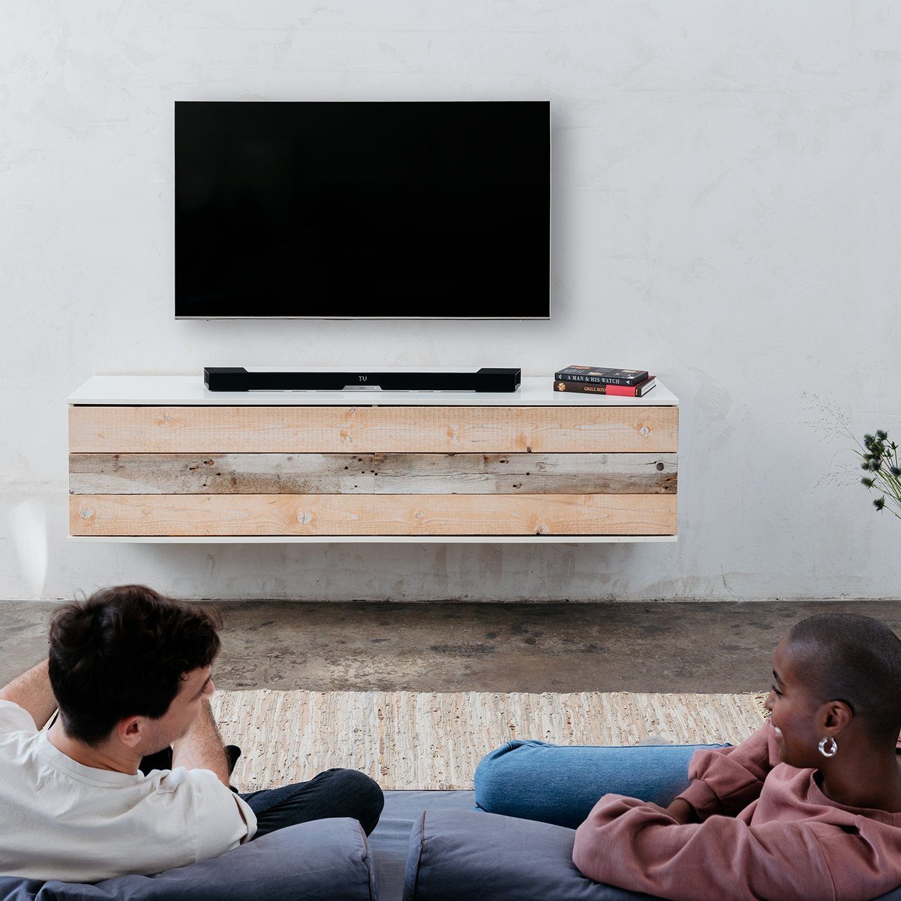 Teufel CINEBAR LUX Soundbar (HDMI, Bluetooth, 150 W, 12 High-Performance-Töner, integriertem Subwoofer, Dynamore® Ultra/3D)