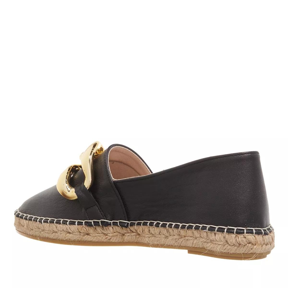 L´AUTRE CHOSE Ballerinas schwarz Espadrille