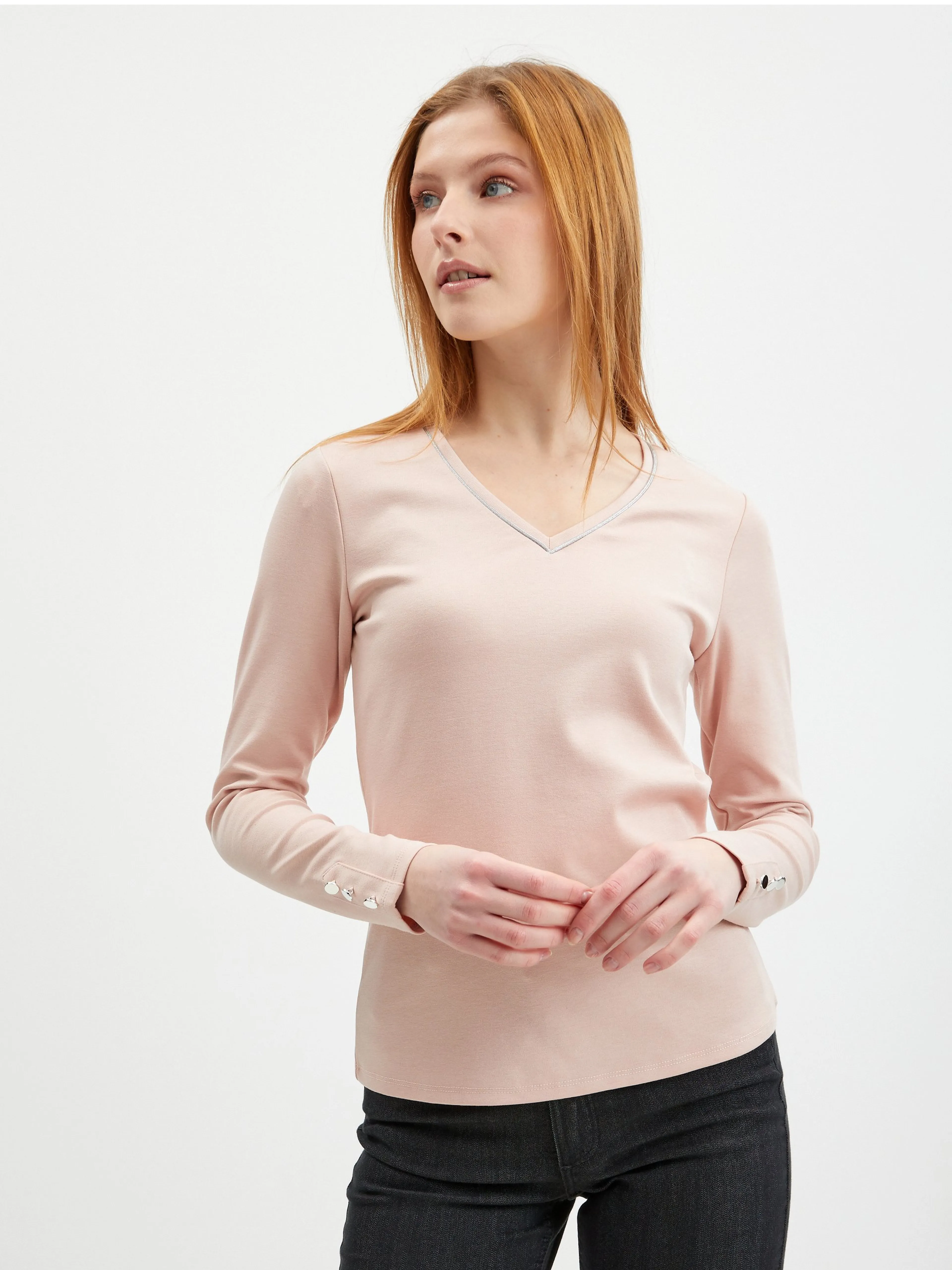 Hellrosa Damen-T-Shirt ORSAY