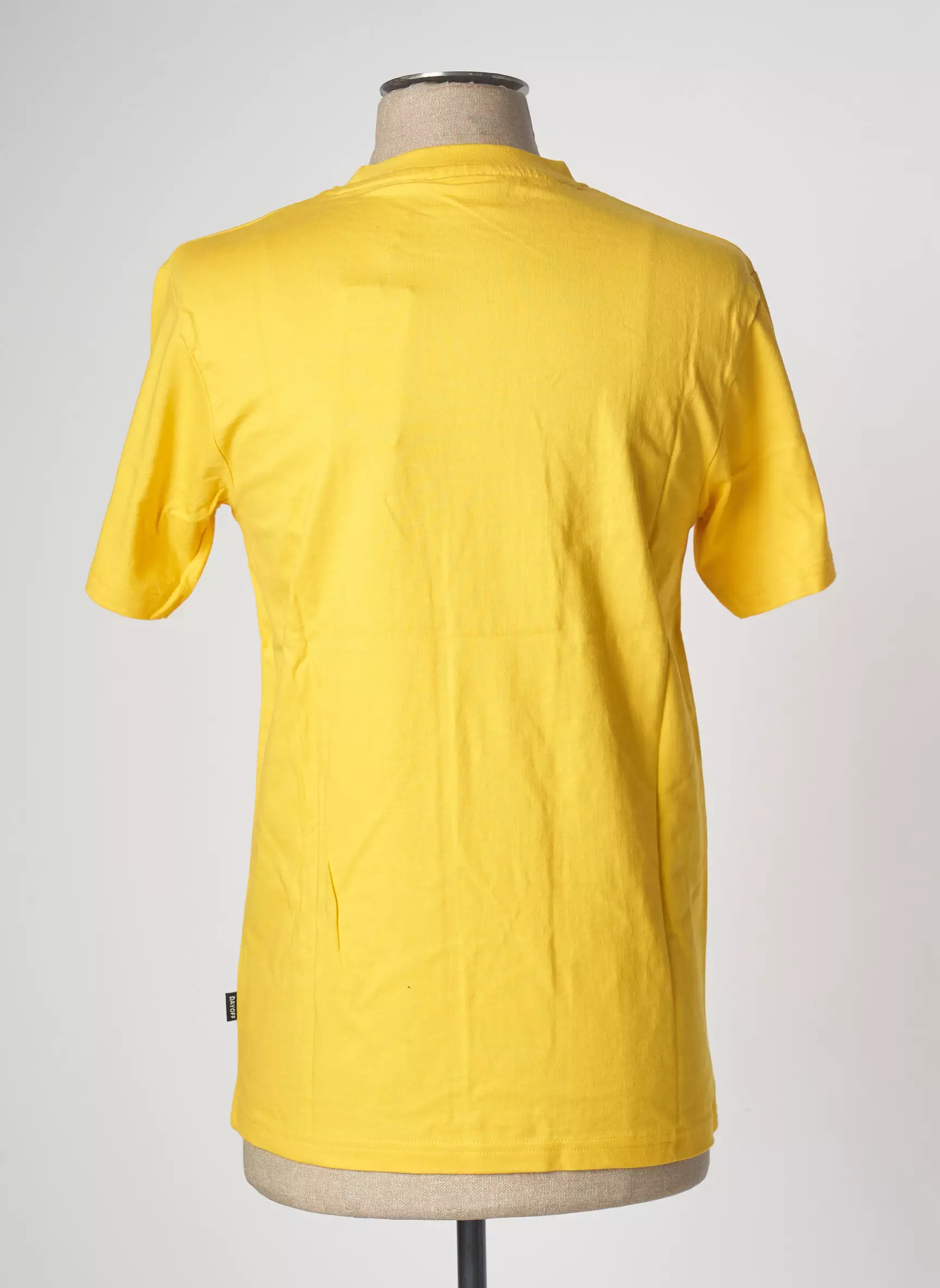 Dayoff Tshirts Homme couleur jaune