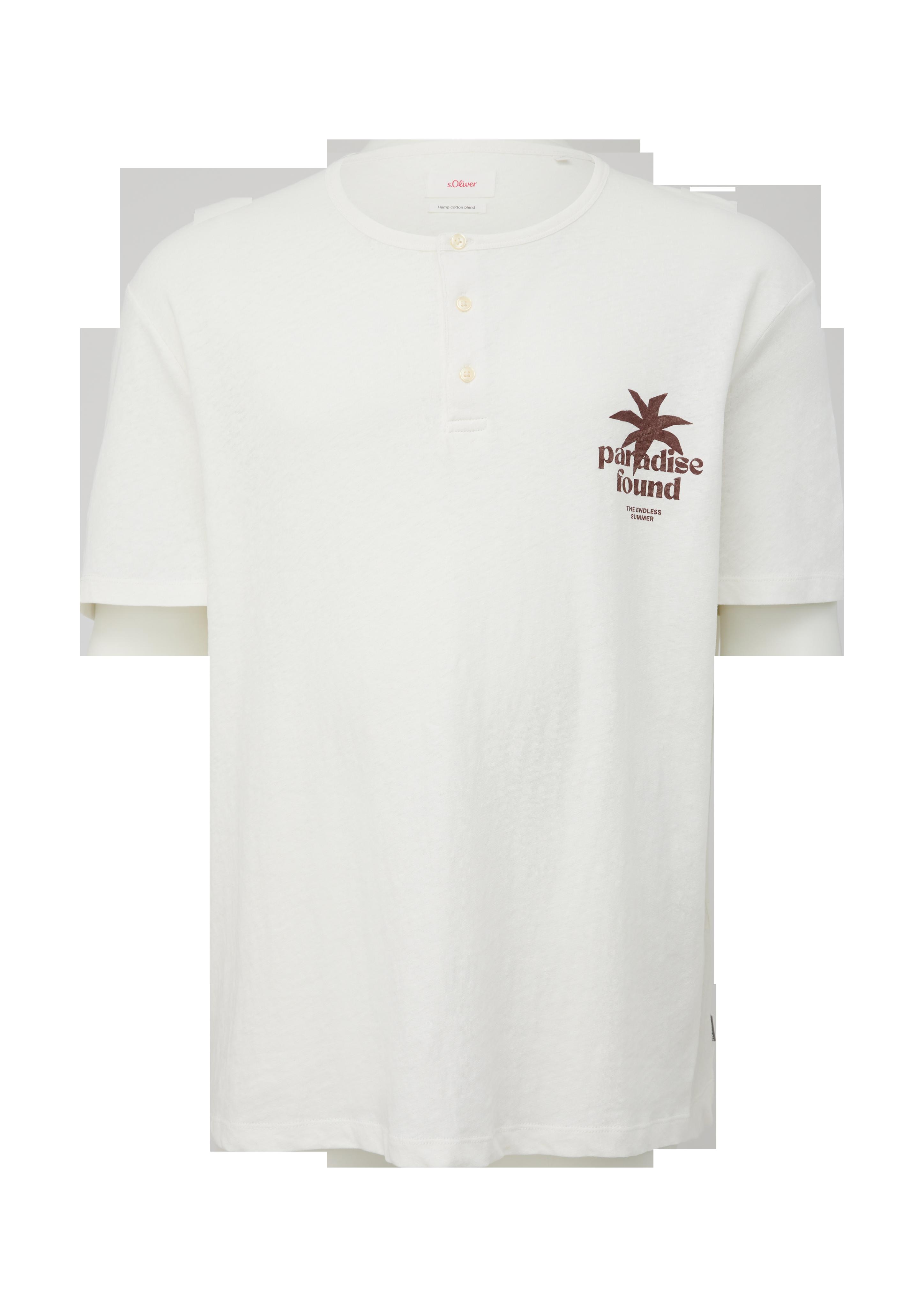T-Shirt aus Baumwolle und Hanf  2135545-01D1
