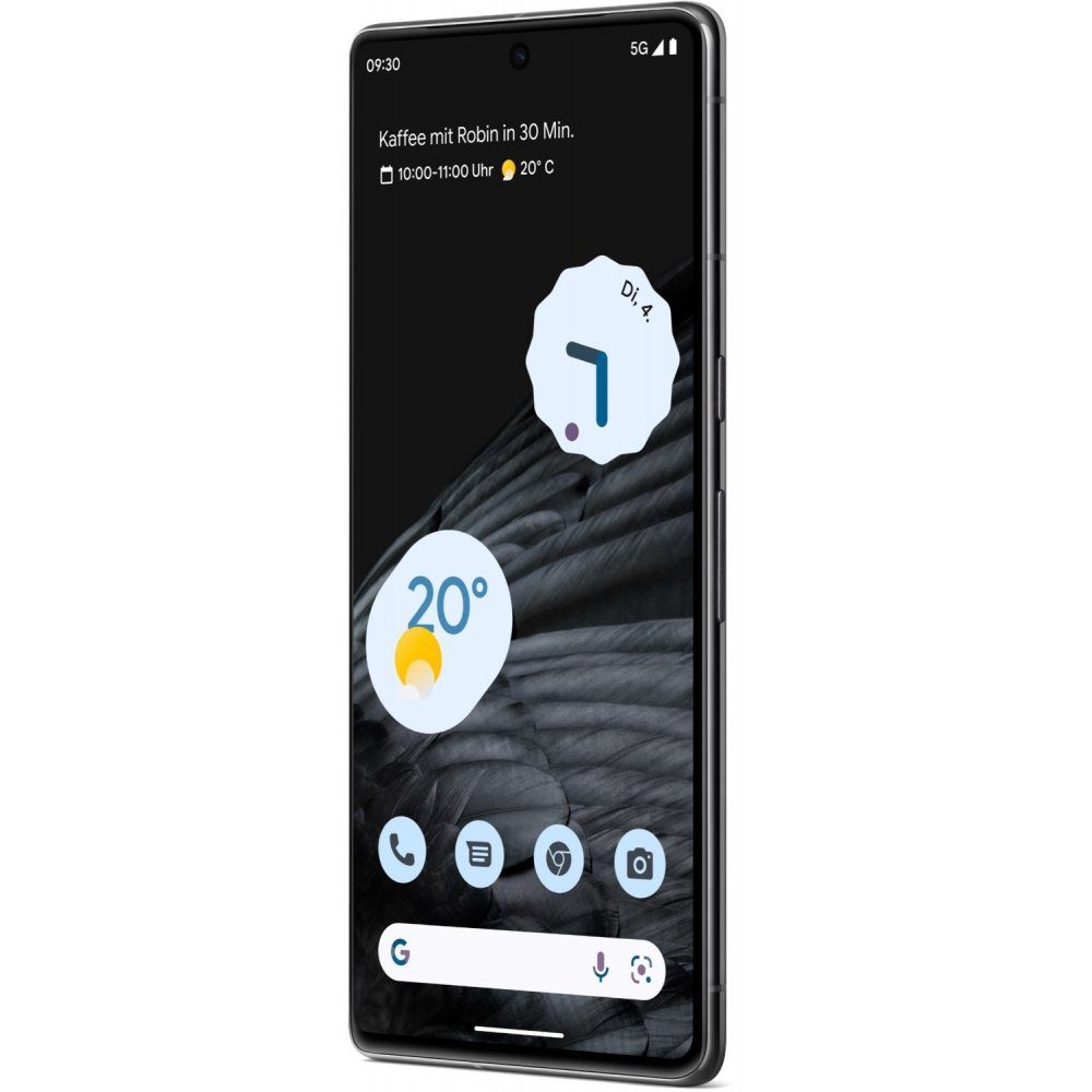Google Pixel 7 Pro 5G 128 GB / 12 GB - Smartphone - obsidian Smartphone (6,7 Zoll, 128 GB Speicherplatz)