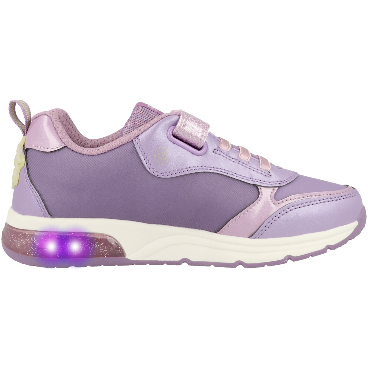Geox J Spaceclub G. E Sneaker Low lila