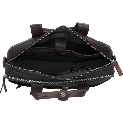 Strellson Coleman Aktentasche Leder 38 cm Laptopfach