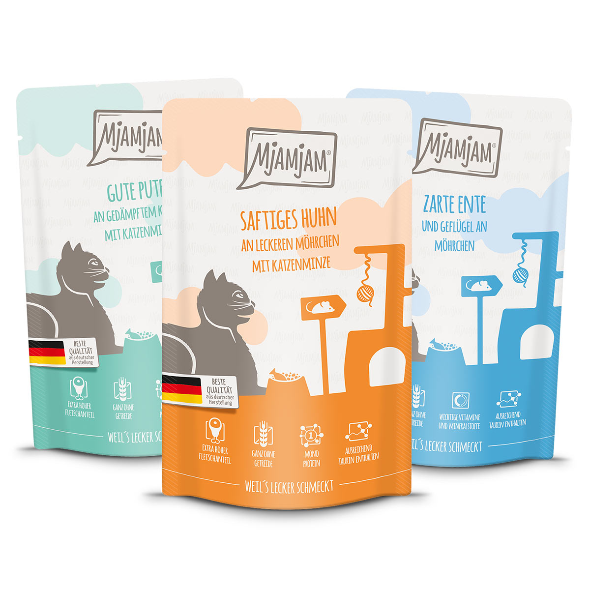 MjAMjAM Quetschie Probierpaket 4 12x125g kaufen