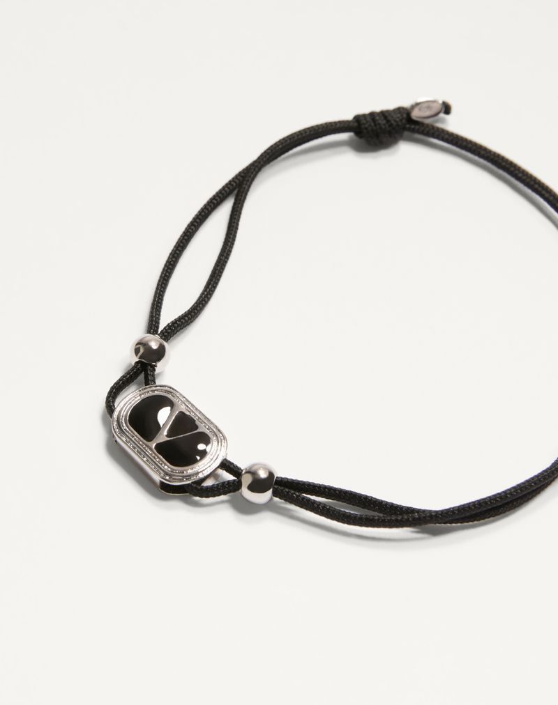 Valentino Ovalette armband van katoen