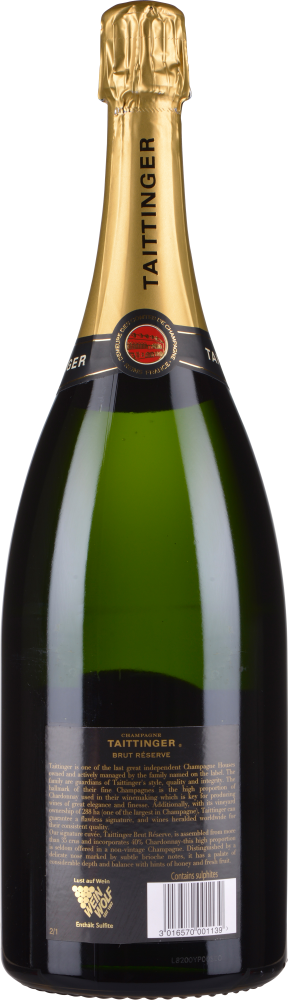 Taittinger Champagne Brut Réserve Magnum im Geschenkkarton