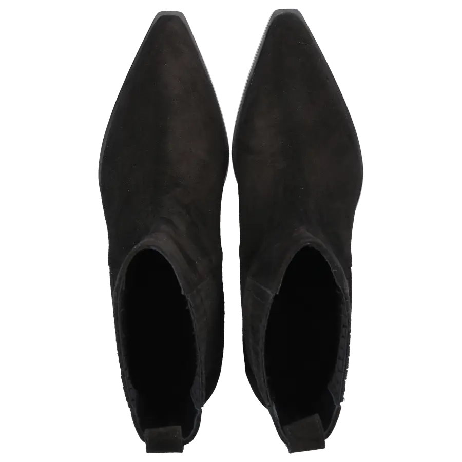 Aeyde - Stiefel BELINDA Veloursleder - schwarz