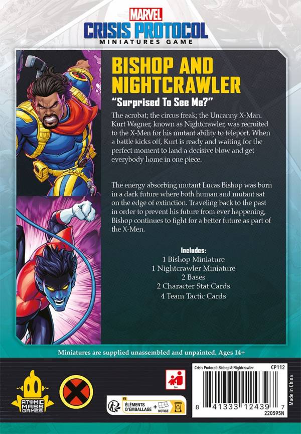 Marvel: Crisis Protocol - Bishop & Nightcrawler (Erw.)