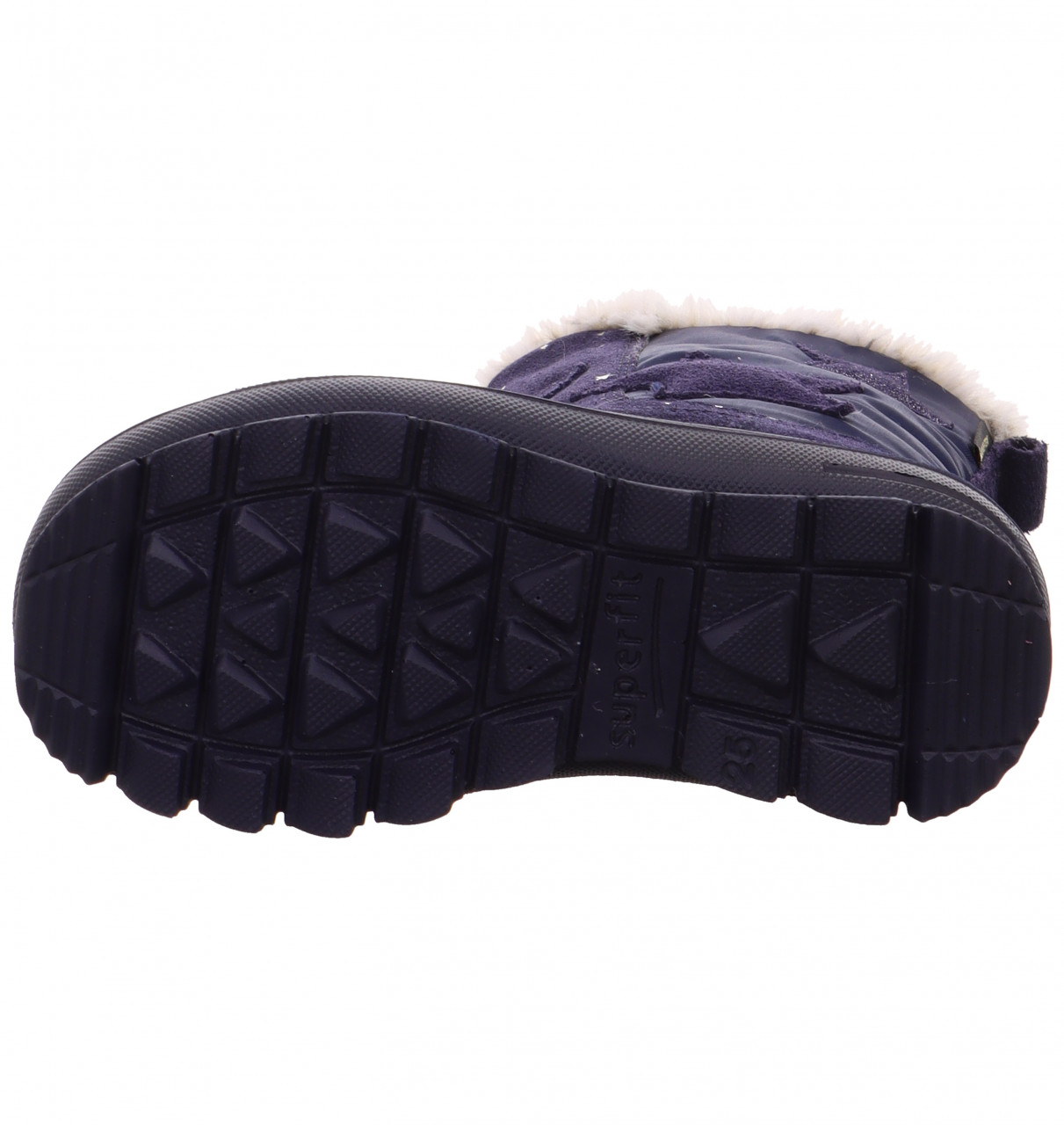FLAVIA - Blau Stiefel mit Reißverschluss