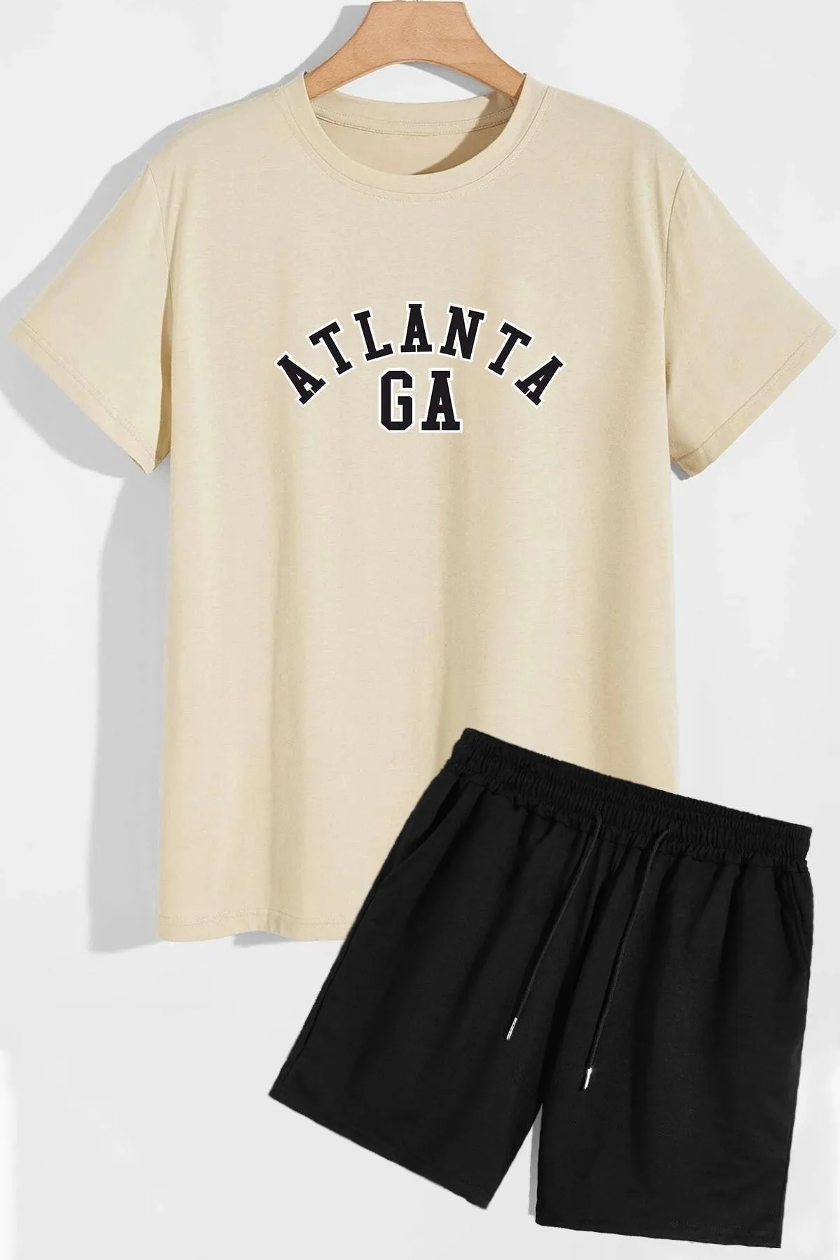 trendypassion  Atalanta Shorts T-Shirt-Trainingsanzug-Set