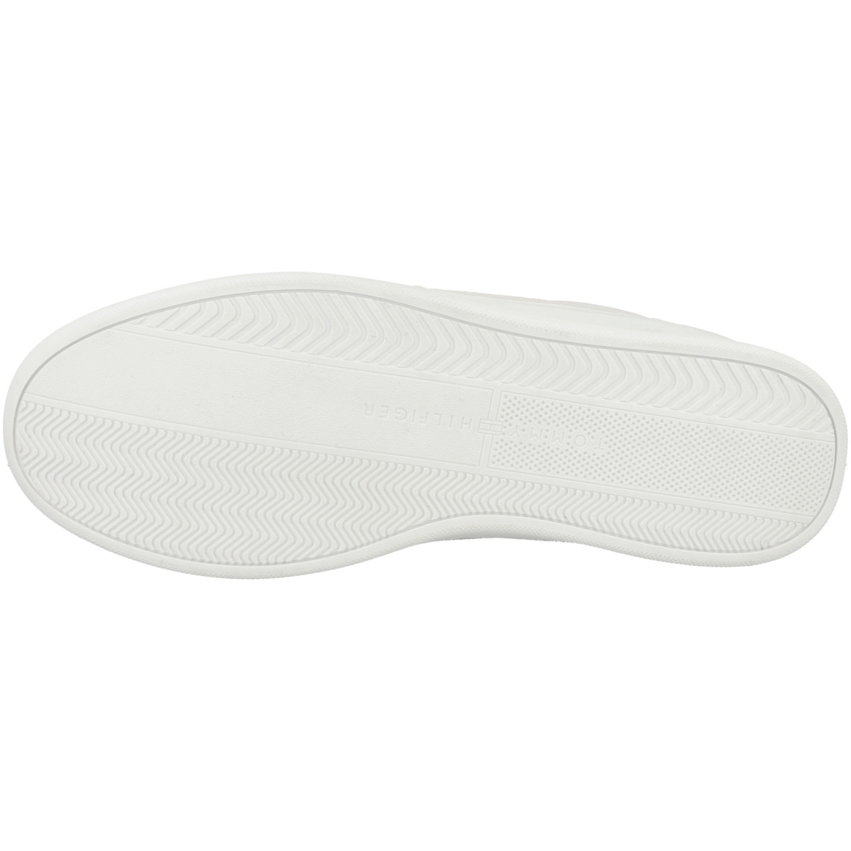 Tommy Hilfiger Elevated Cupsole Leather Mix Sneaker Low weiss
