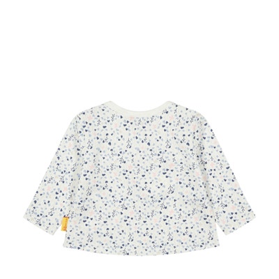 T-Shirt langarm, weiß für Mädchen