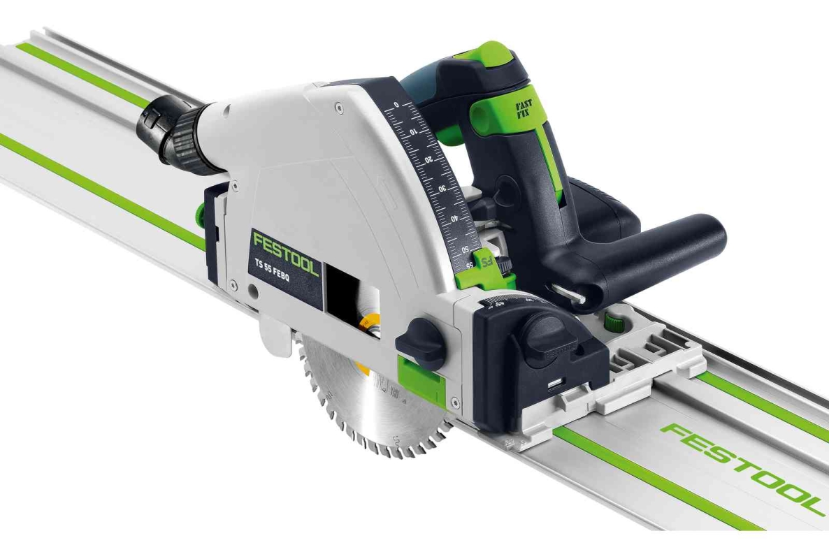 Festool 577010A TS 55 FEBQ-Plus-FS Ubodna pila + 2x Ravnalo FS1400/2 + 2x Spojnica