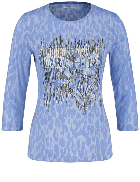 3/4 Arm Shirt in Ausbrenner-Qualität