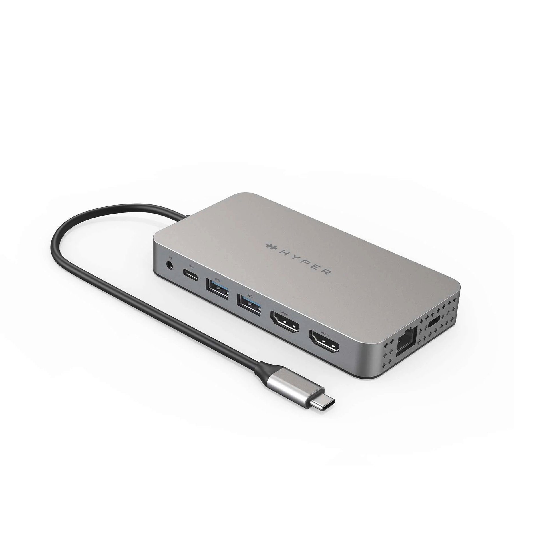 Targus USB-Verteiler HyperDrive Dual 4K HDMI 10-in1 USB-C Hub