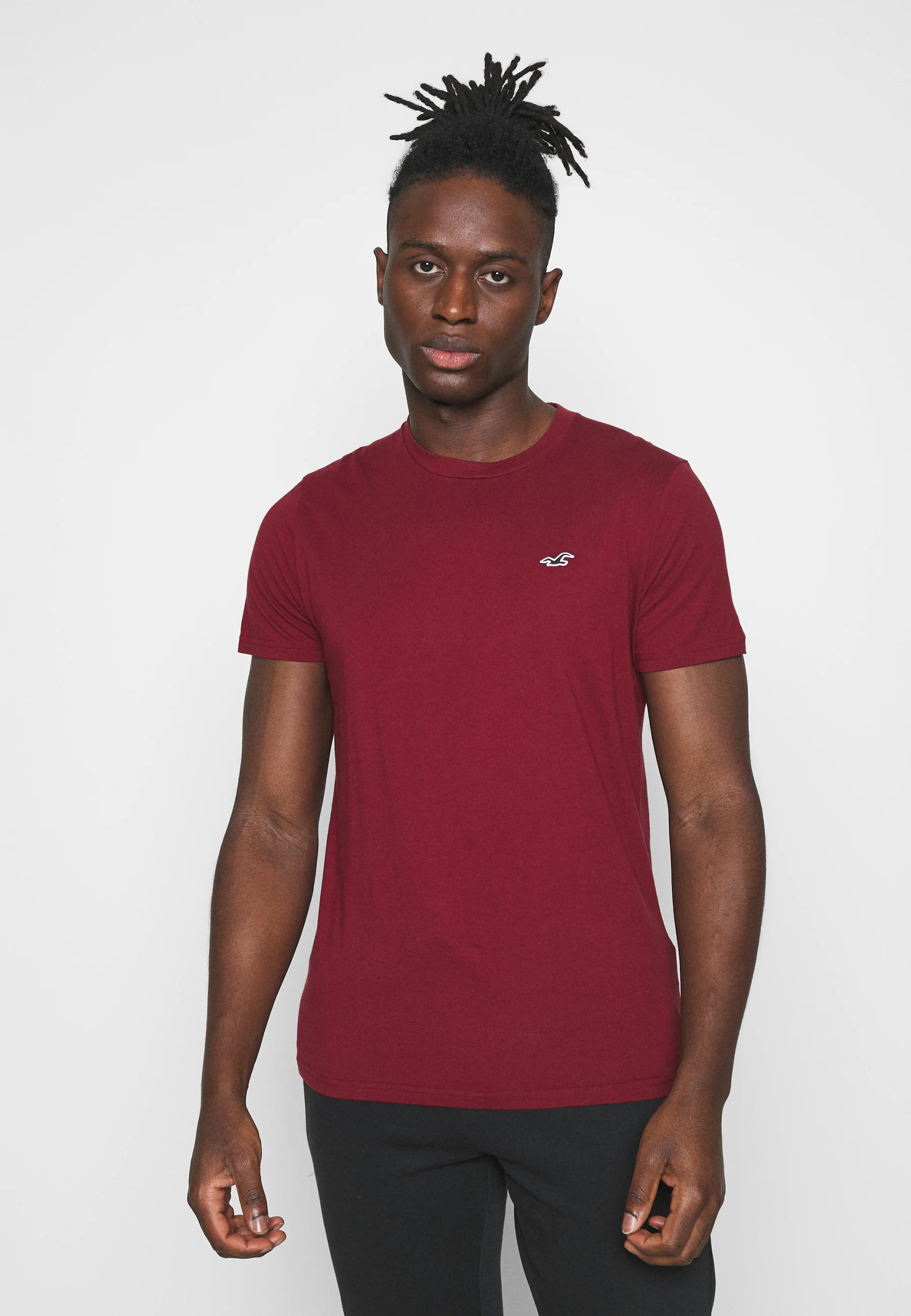 Camiseta básica Hollister Co. ICON CREW (paquete de 7)