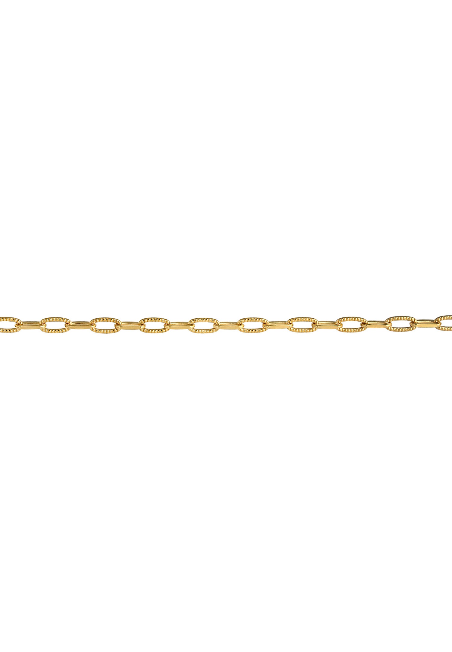 Ogrlica Elli Oval Trend Filigree Basic Link za ženske iz srebra 925