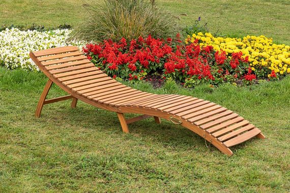 MERXX Gartenliege La Pelosa, 1 St., mit Kissen, klappbar