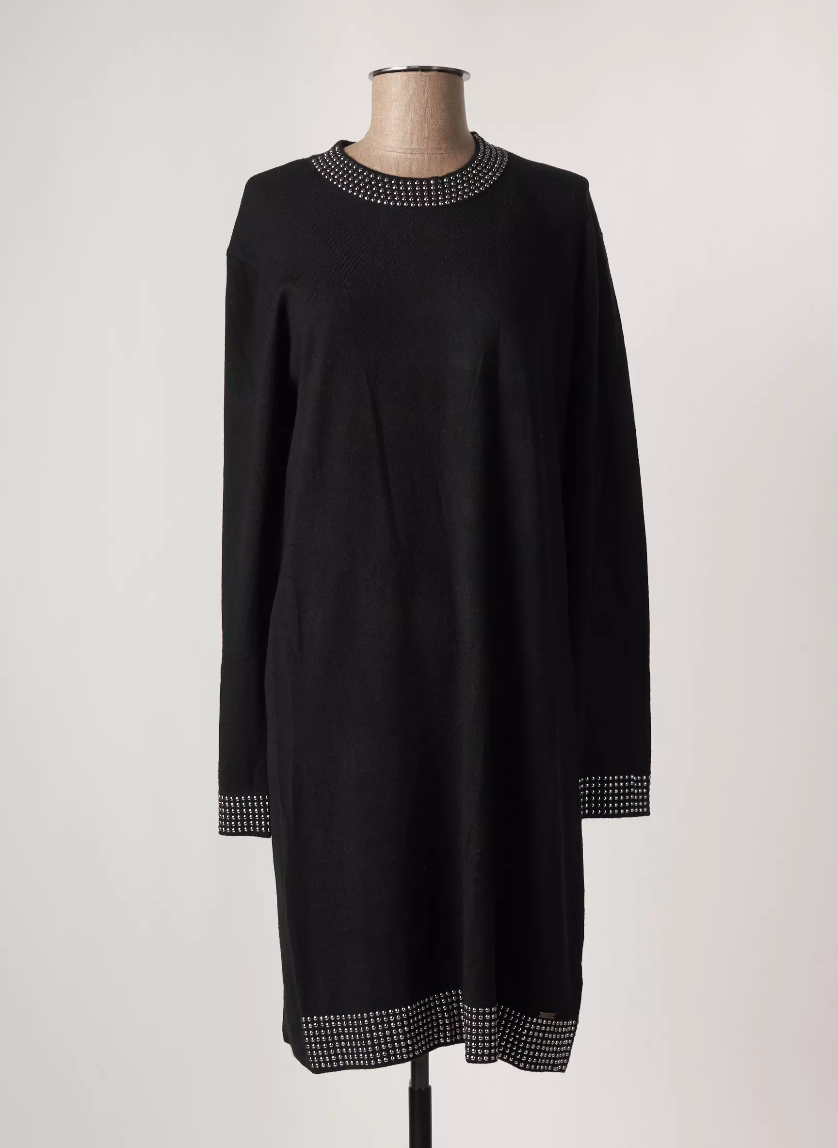 Felino Robes Mi Longues Femme couleur noir