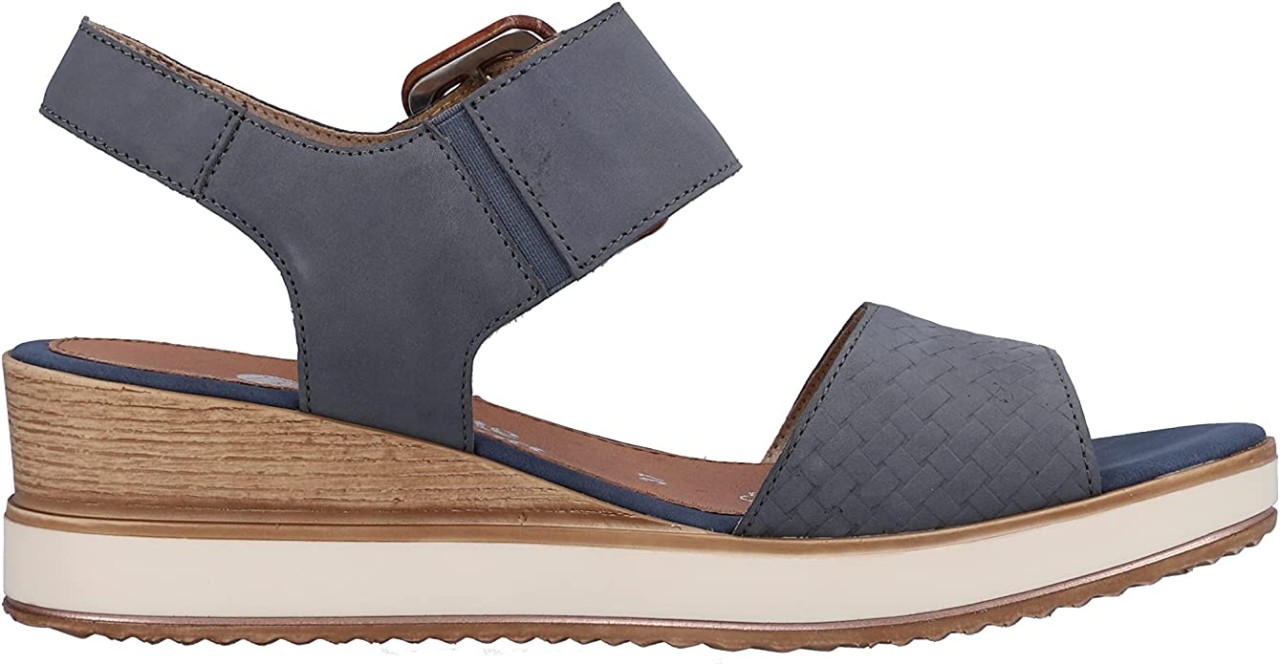 REMONTE Klassische Sandalen blau
